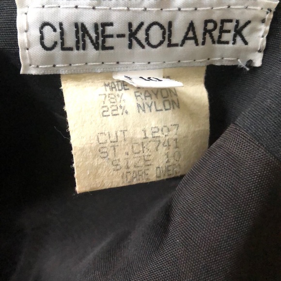 Cline - Kolarek Women’s Skirt Sz 10 - Picture 5 of 5